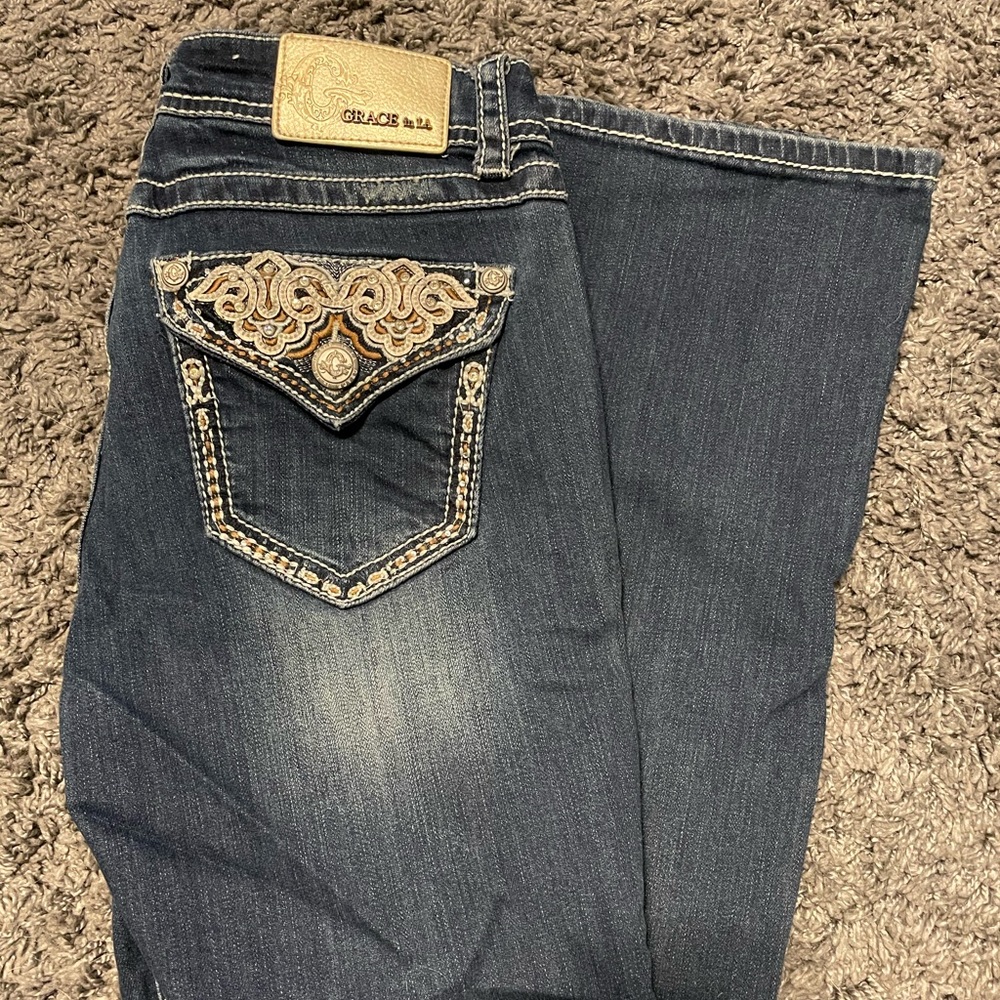 Grace in LA bootcut jeans - size 28